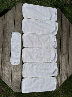 ALVABABY Cloth Diaper Inserts- 5 Layer Super Soft Inserts for Diapers and Covers